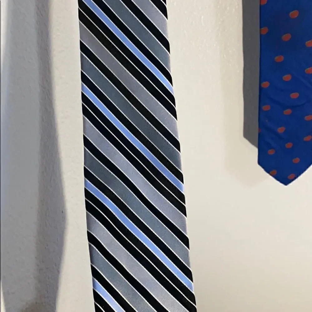 3 Men’s Pattern Ties- 100% Silk